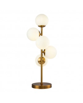 Lámpara de sobremesa moderna 5 luces Orsay