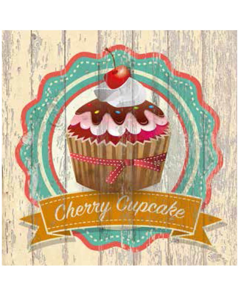 Cuadro Cherry Cupcake